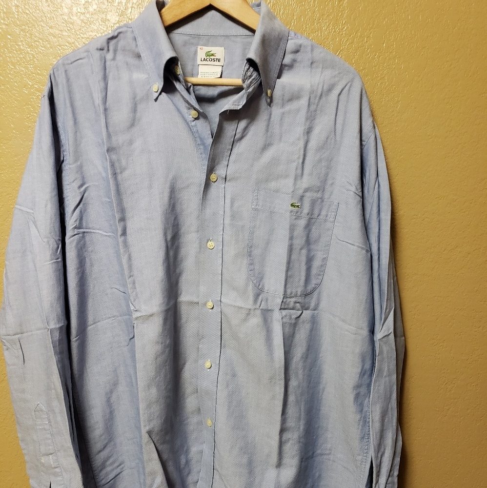 Men's Lacoste Blue Shirt